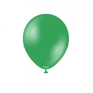 SET 50 Baloane Latex 13cm Green Metalic 7013